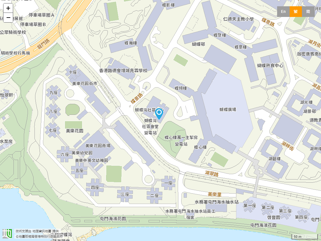 保良局倪文玲(蝴蝶湾)幼稚园位置