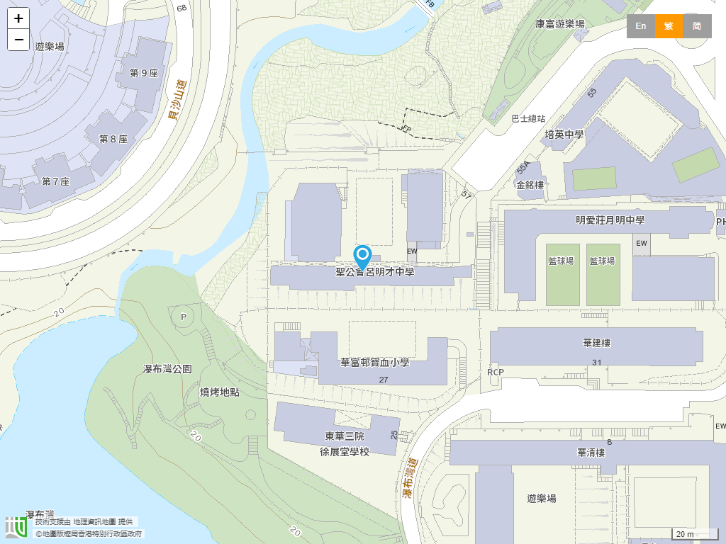 圣公会吕明才中学位置