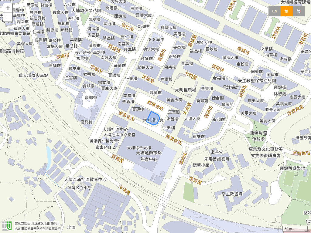 大埔浸信会幼稚园位置