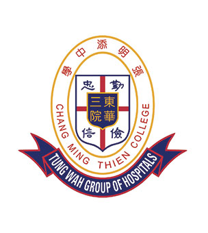 东华三院张明添中学校徽