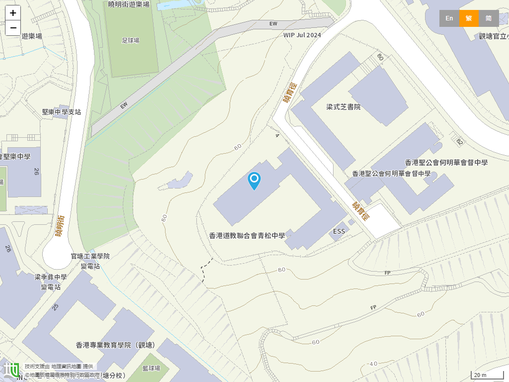 香港道教联合会青松中学位置
