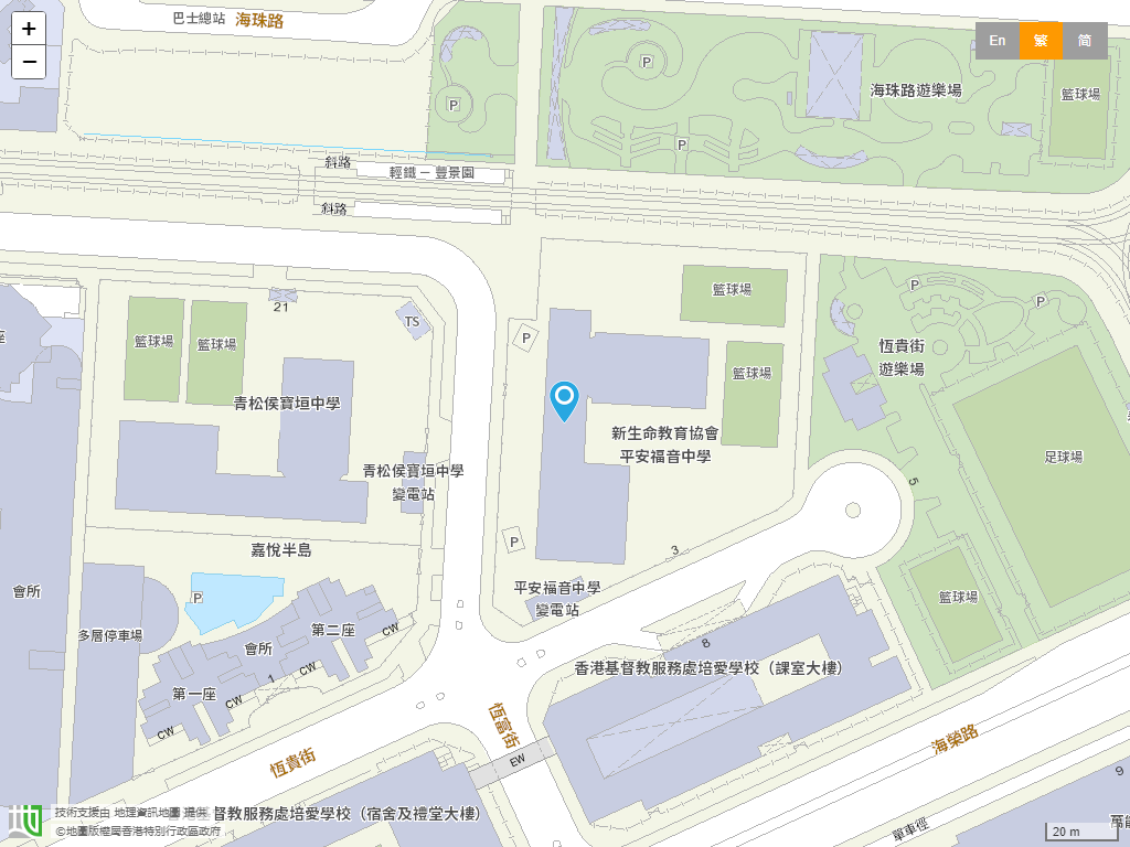 新生命教育协会平安福音中学位置
