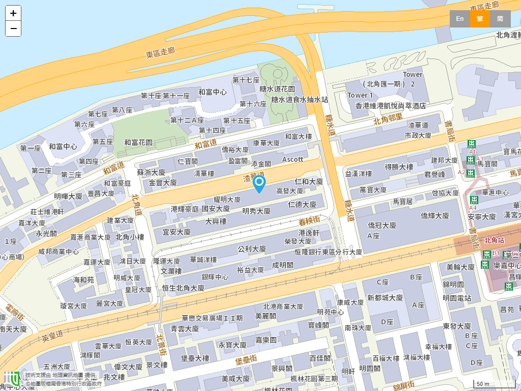 香港民生幼稚园(北角)位置