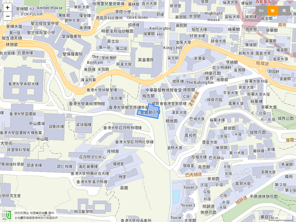 圣嘉勒小学暨幼稚园位置