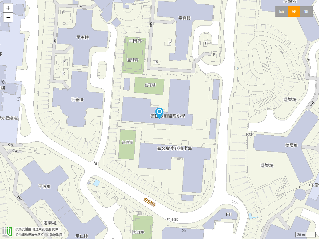 蓝田循道衞理小学位置