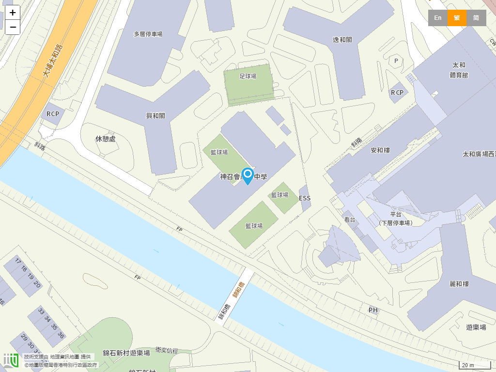 神召会康乐中学位置