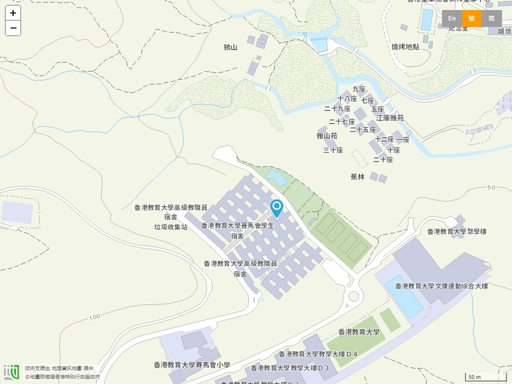 香港教育大学幼儿发展中心(幼稚园部)位置