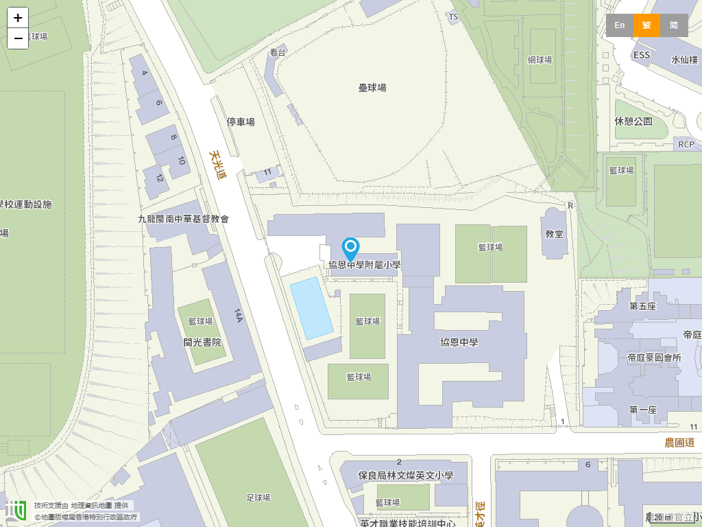 协恩中学附属小学位置