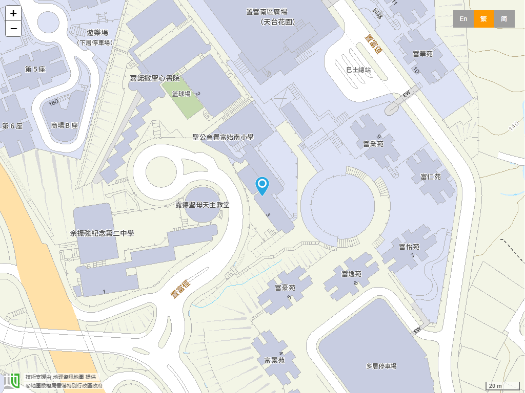 圣公会置富始南小学位置