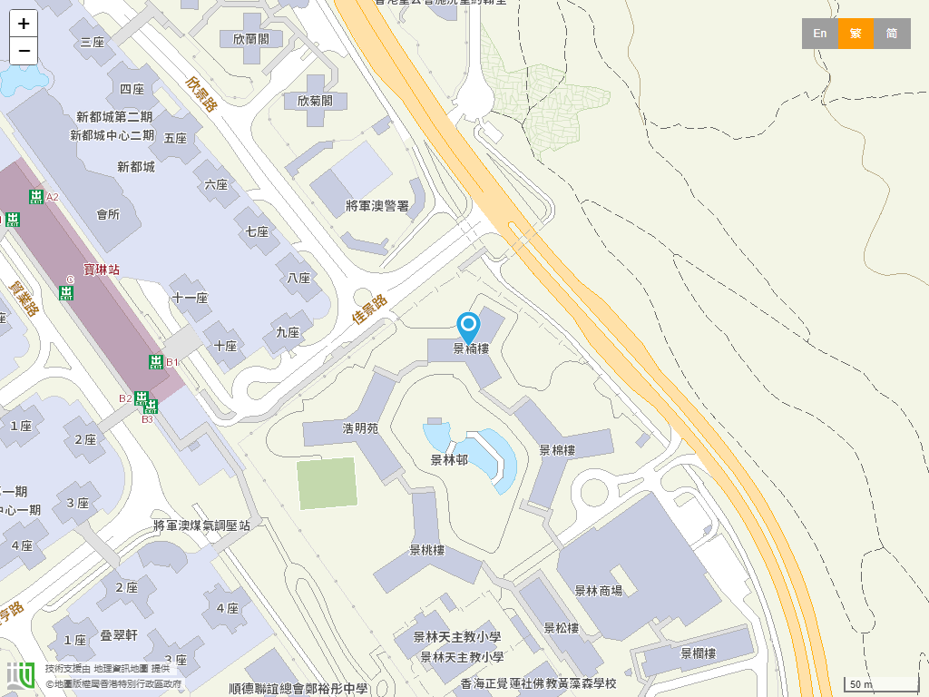 香港浸信会联会香港西北扶轮社幼稚园位置