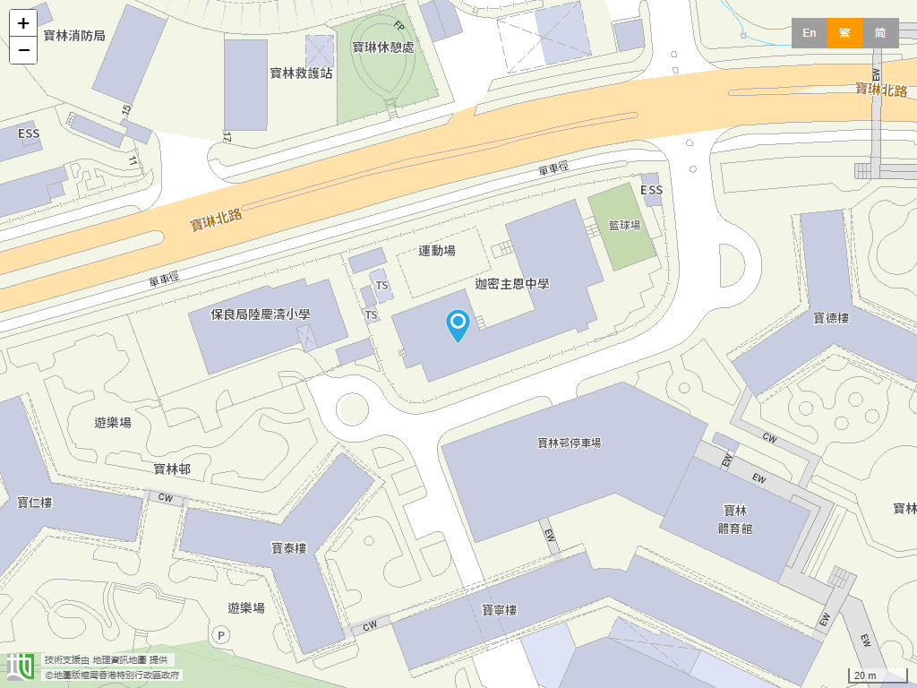 迦密主恩中学位置