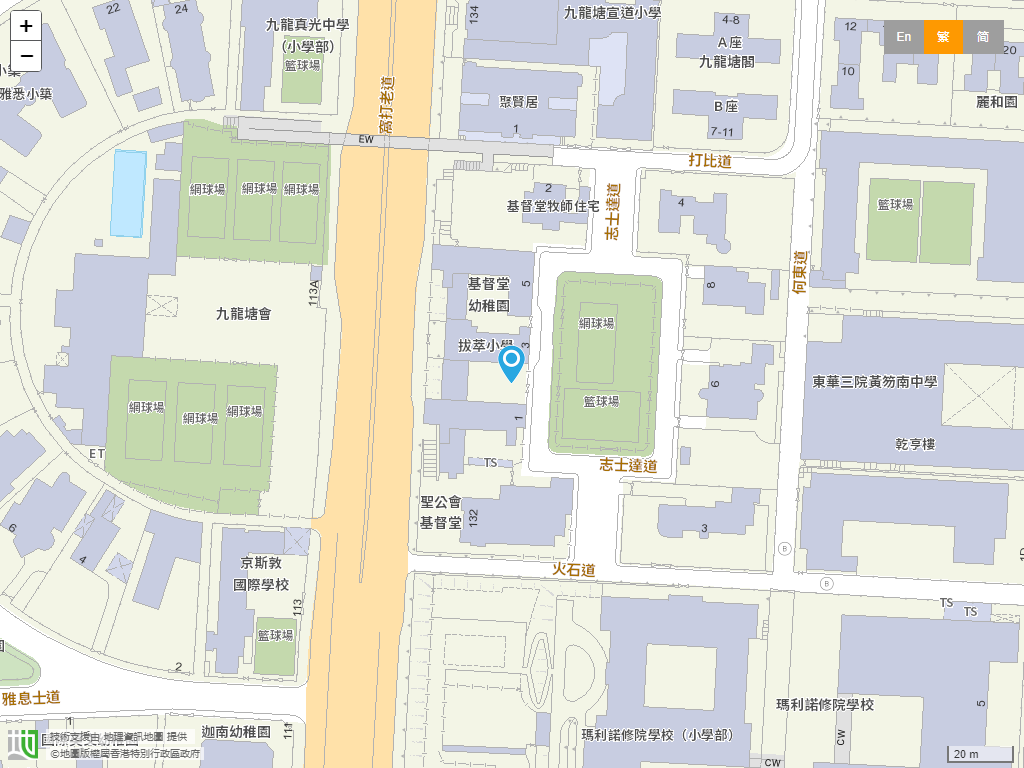 拔萃小学位置