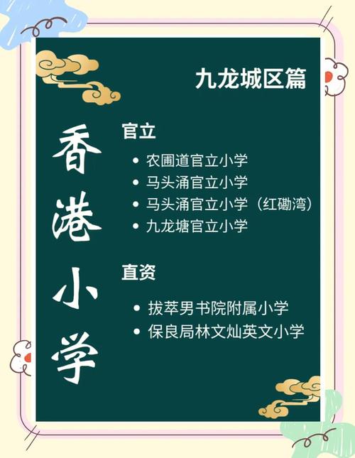 香港九龙城区小学有哪些